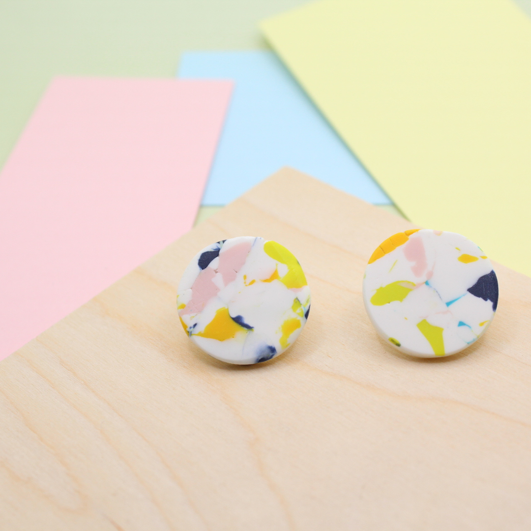 Earring Lucky Dip, Mystery Bag, Fiver Lucky Dip | Polymer Clay