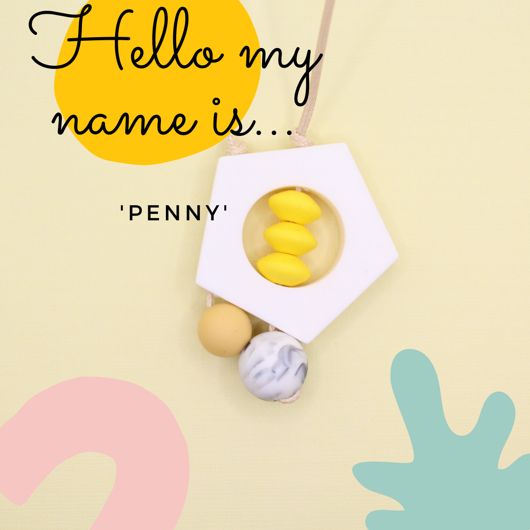 Pentagon Silicone Pendant Necklace | Compact & Lightweight