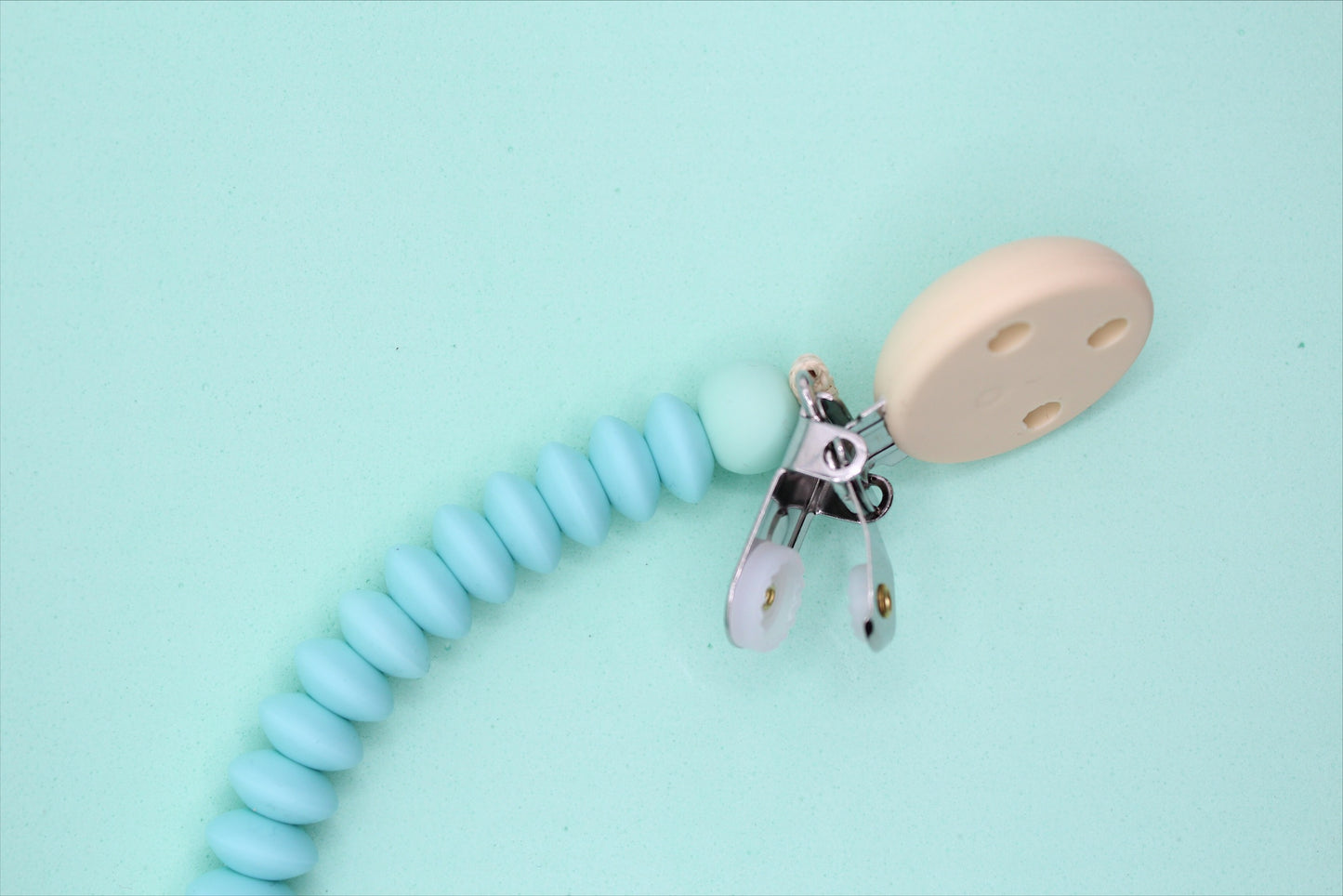 Slimline Silicone Beaded Dummy Clip | Safe & Practical