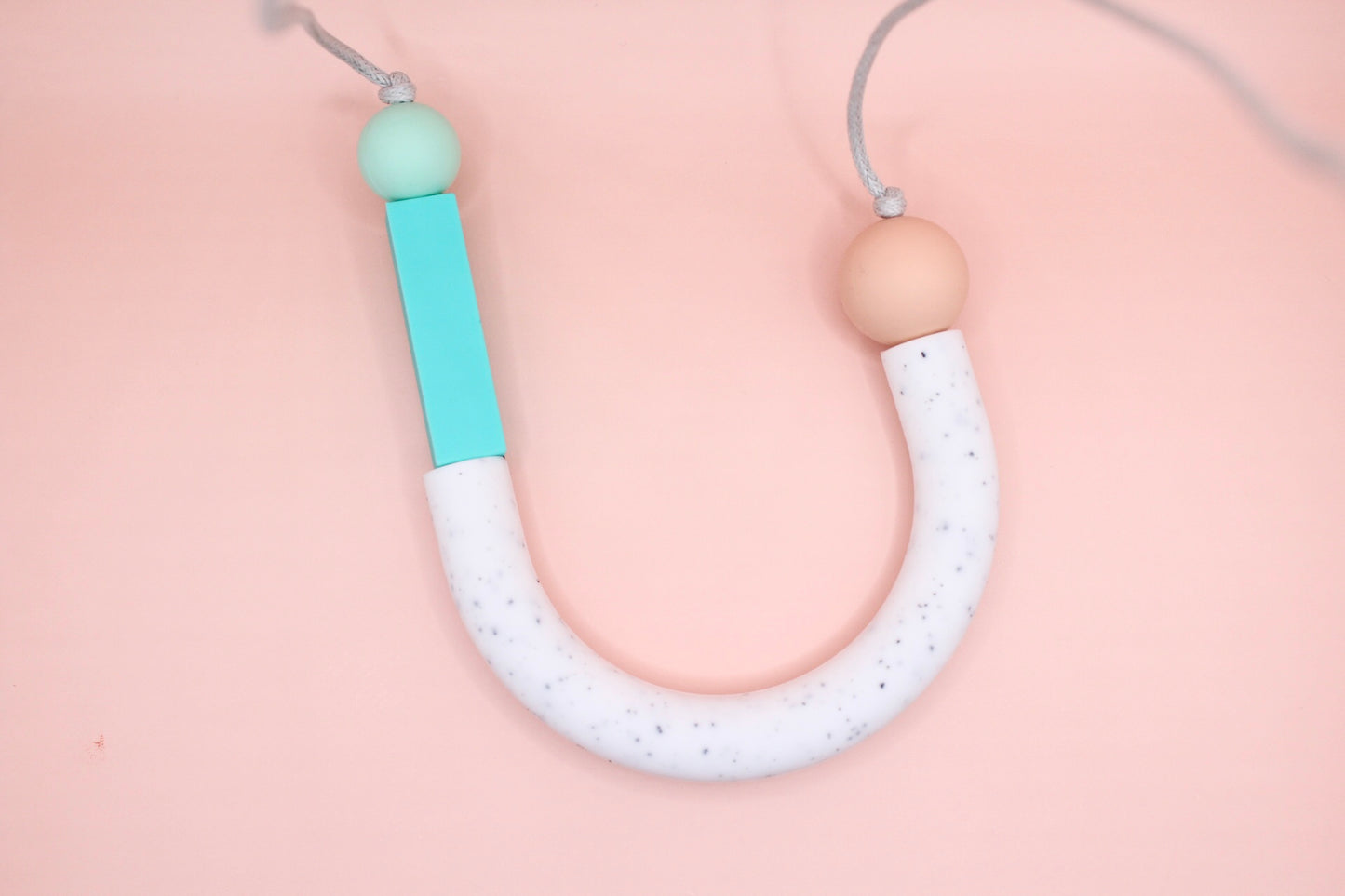 Silicone Necklace | Baby Friendly | Asymmetrical Necklace