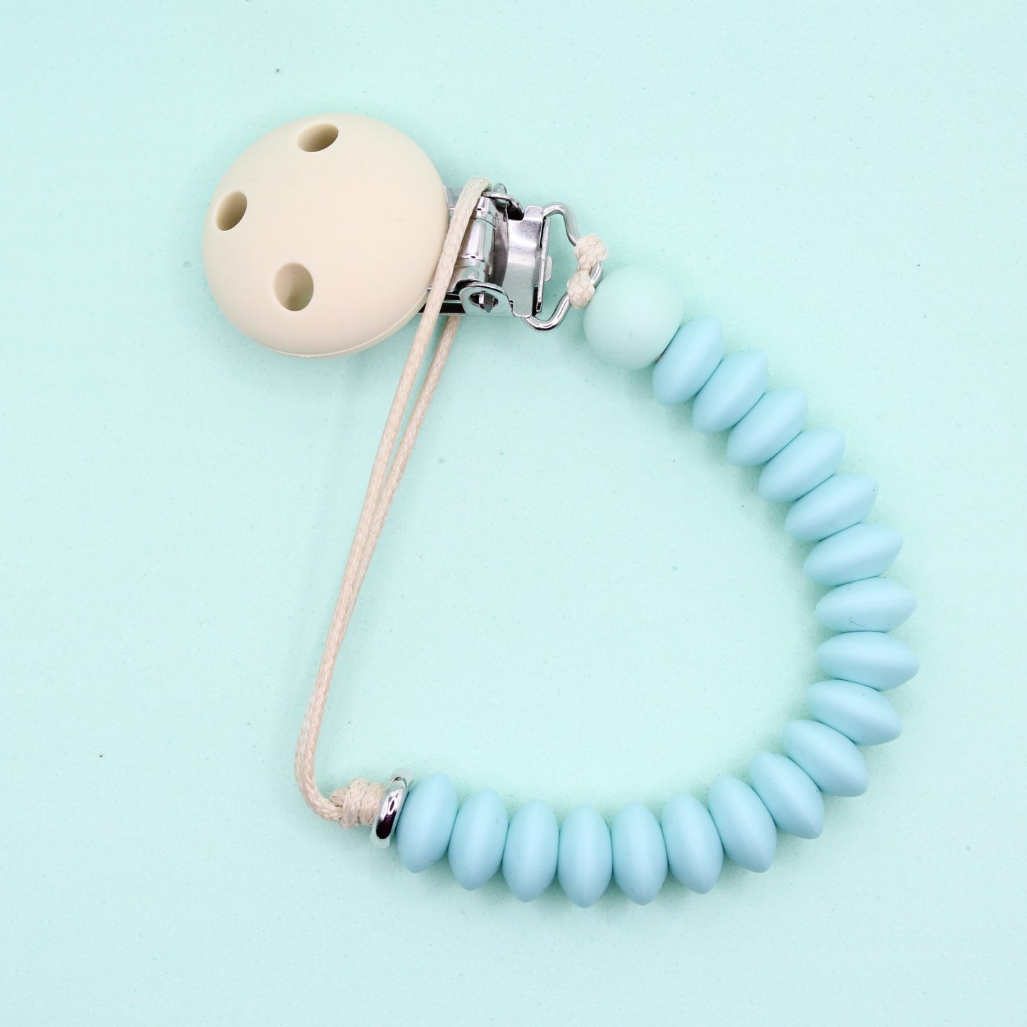 Slimline Silicone Beaded Dummy Clip | Safe & Practical