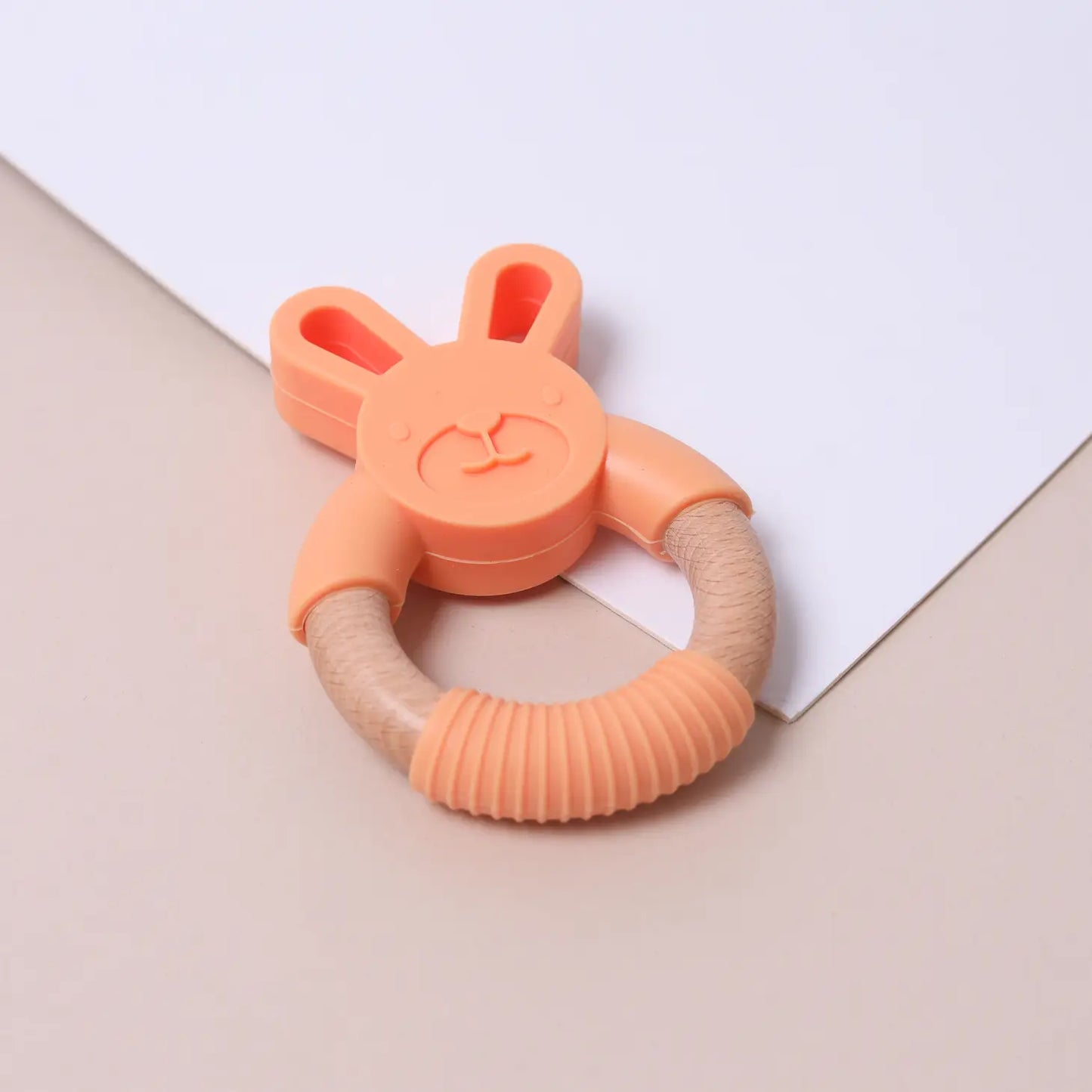 Gift Set of Dummy Clip and Teether in Pink | New Baby Essentials | Super Seconds Festival