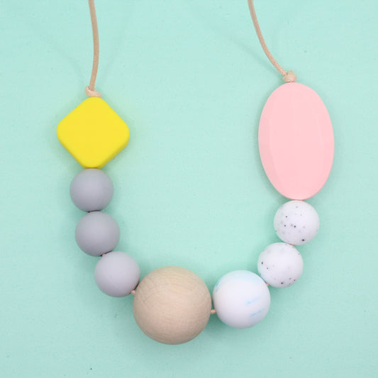 Silicone Beaded Necklace - Baby & Neurodivergent Friendly
